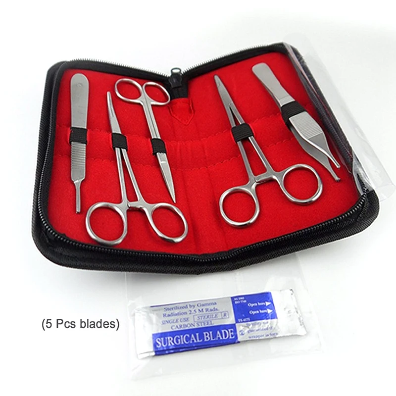 Хирургический шовный материал тренировочный комплект кожи работать для