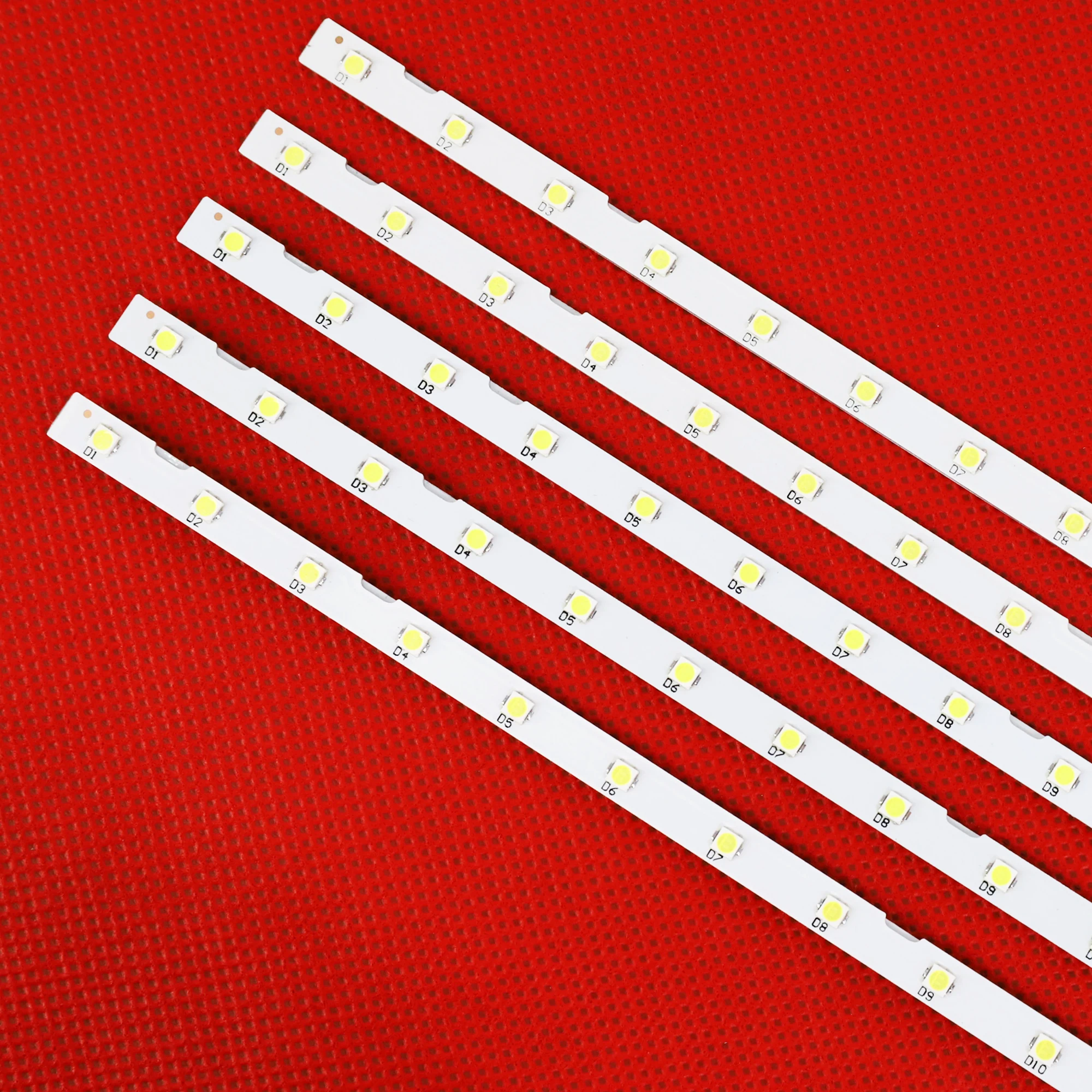 (Новый комплект) 10 шт. светодиодный подсветка полосы 40 лампа для Samusng 55 &quotТВ UE55NU7100