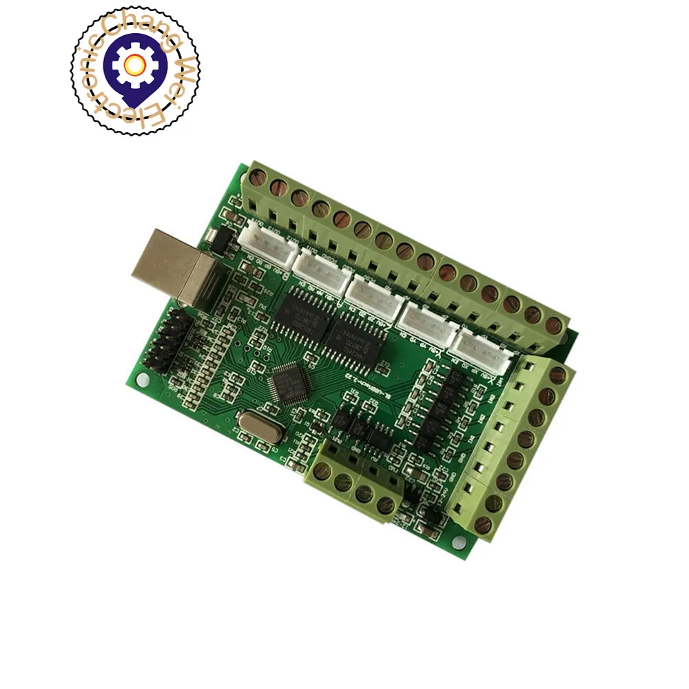 USB-интерфейсная плата MACH 3 Green 5 Axis100Khz CNC карта управления движением для