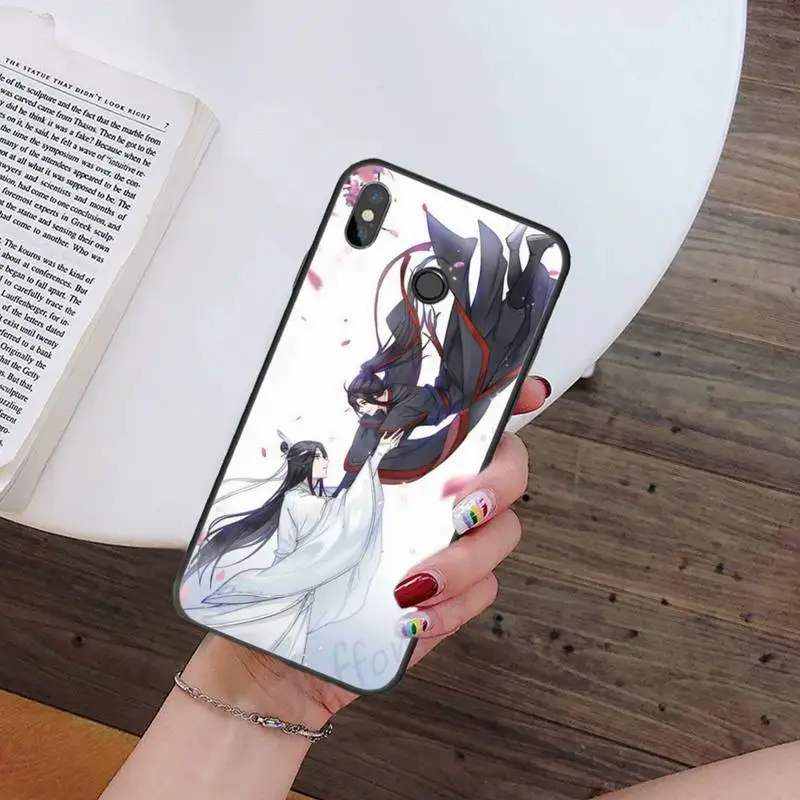mo dao zu shi anime Bling Cute Phone Case For Xiaomi Redmi Note 4 4x 5 6 7 8 pro S2 PLUS 6A PRO funda hull coque shell | Мобильные