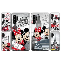 mickey minnie in london for samsung note 20 ultra 10 pro plus 8 9 m02 m31 s m60s m40 m30 m21 m20 m10 s m62 m12 f52 phone case