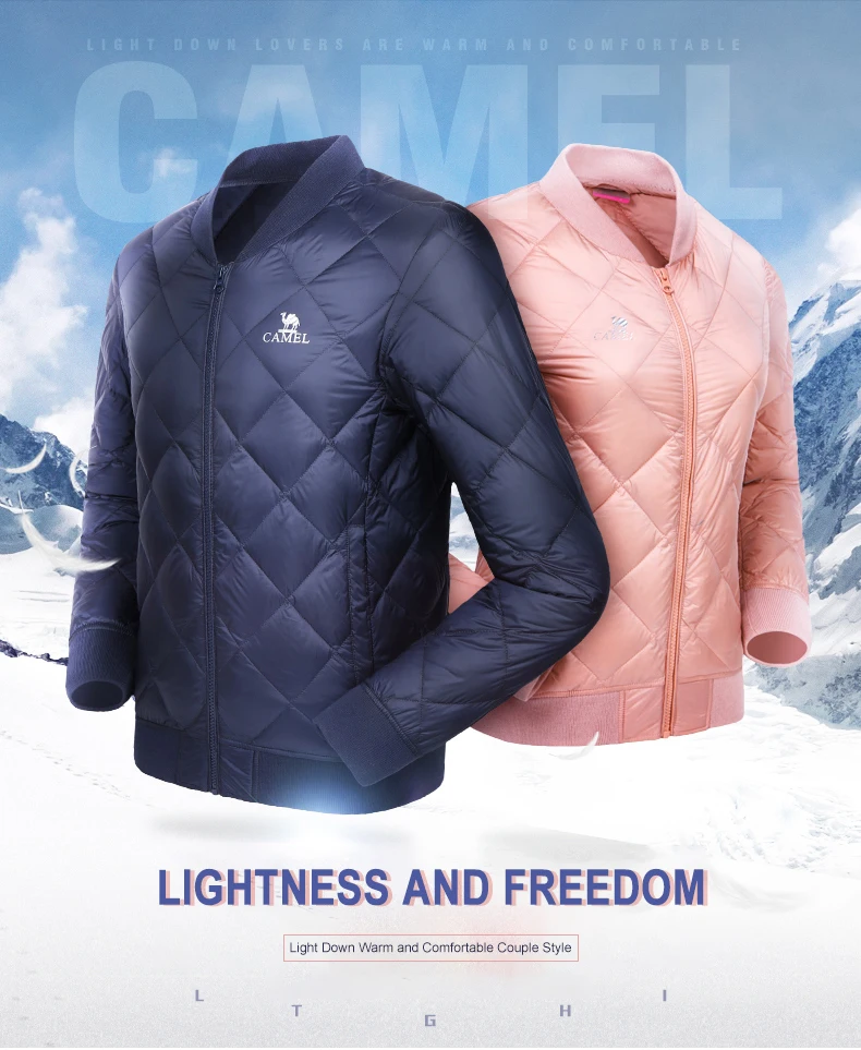 CAMEL женский мужской пуховик Northface Goose Northface наружное ветрозащитное пальто короткий карман