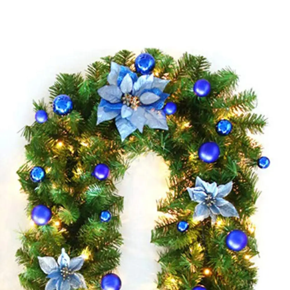 

Christmas Artificial Decorations LED String Lights Decoration Maison Garland Rattan Home DIY Decor New Year Navidad Decoracion