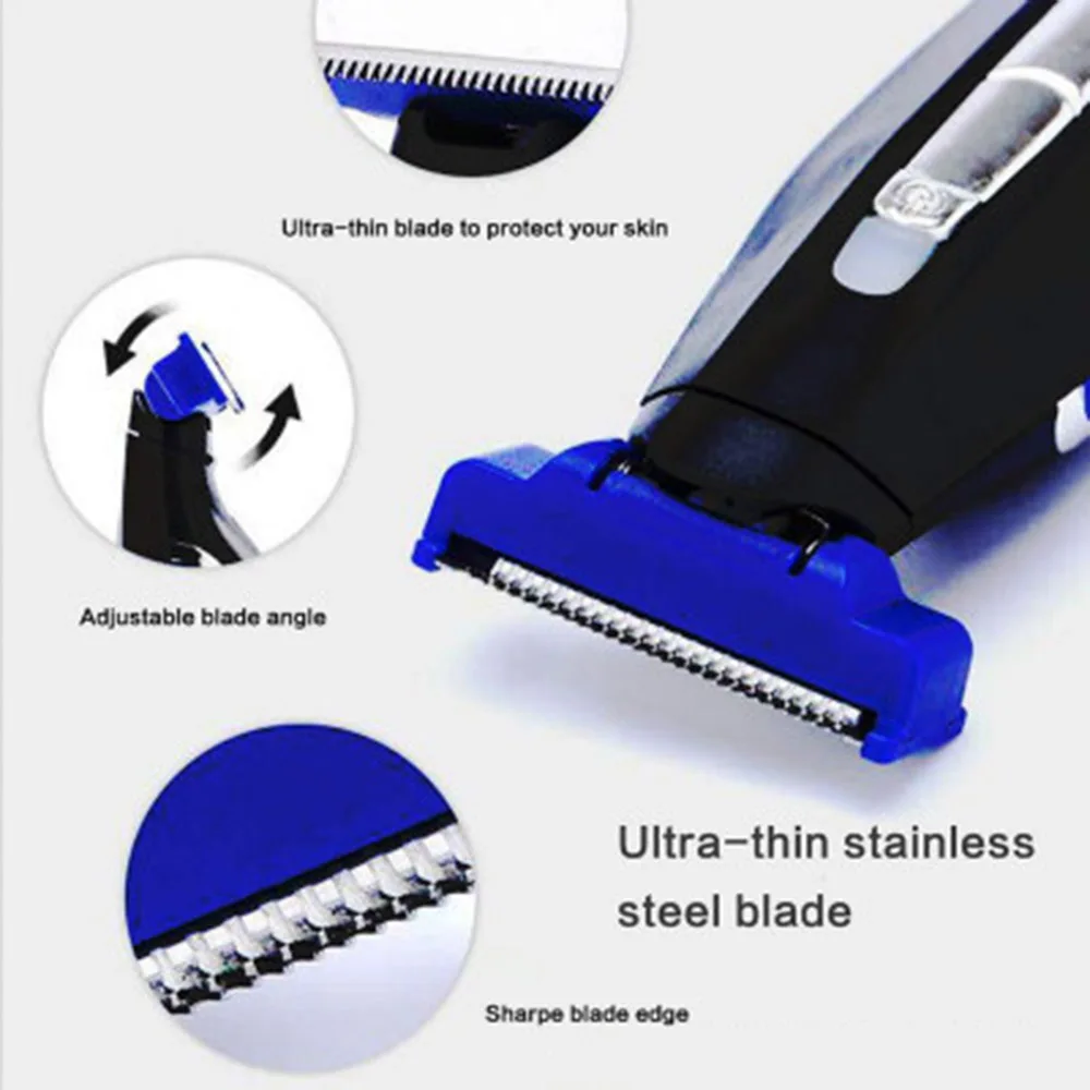 

4 In 1 Rechargeable Men Electric Nose Ear Hair Trimmer Painless Women Trimming Sideburns Eyebrows Beard Hair Clipper Cut Shaver