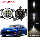 Автомобильные светодиодные противотуманные фары для Subaru BRZ 2013, 2014, 2015, 2016, 2017, 2018, ангельские глазки, дневные ходовые огни DRL для Subaru XV 2013-2016