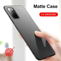 shockproof matte phone case for samsung s21 s20 s10 s9 s8 plus ultra case for samsung galaxy note 20 10 9 ultra soft back cover