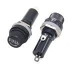 5 шт.лот 5*20 6*30 мм стеклянные держатели предохранителей 5x20 6x30 патрон страховочной трубки 15A 125VAC, 10A предохранитель опционально