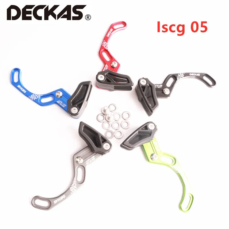 DECKAS borsa Catena Della Bici di guida MTB Bicicletta catena 1X Sistema ISCG 03 05 BB mount CNC Singola | Спорт и развлечения