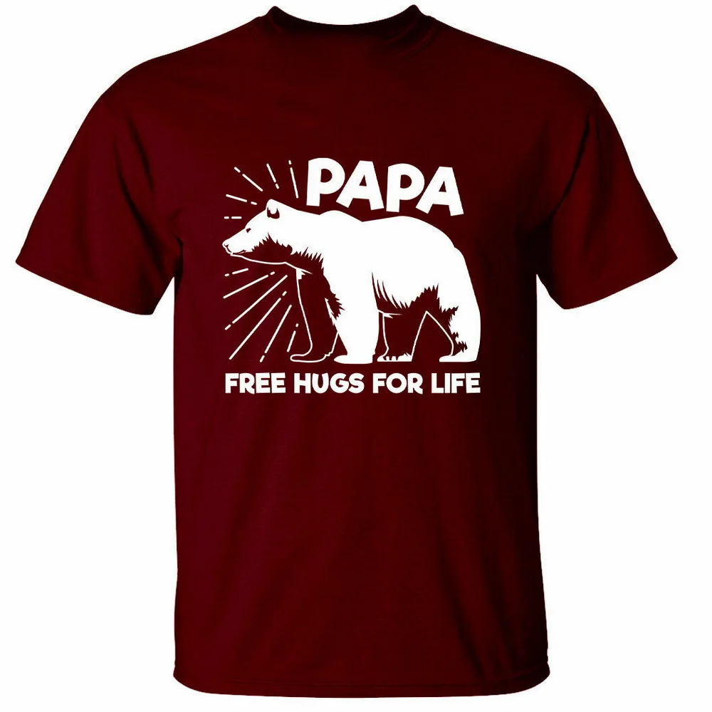 Papa и I Love Маша Медведь футболка с надписью &quotThe Walking DAD&quot на День отца Free Hugs подарок