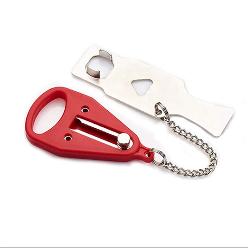 

The Metal Portable Security Door Lock Is Replaced with A Compatible Travel Door Top Door Stopper Anti-theft Security Room Lock