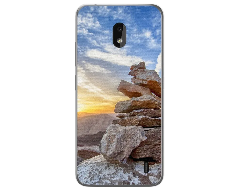 Гелевый ТПУ чехол для Nokia 2 дизайн закат рисунки|Бамперы| |