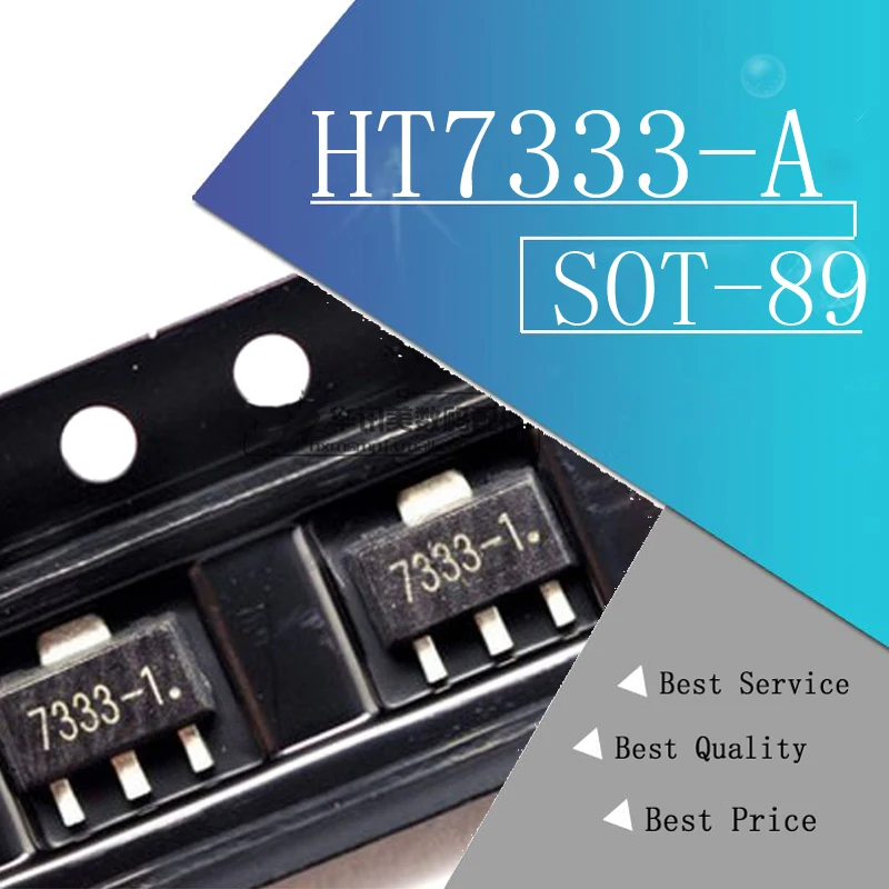 10 шт HT7333-A SOT89 HT7333-1 SOT-89 HT7333 7333-1 SMD 7333A-1 Новый и оригинальный IC | Электронные