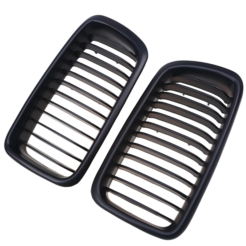 Решетка радиатора переднего бампера POSSBAY матовая черная решетка для BMW серий 7 E38