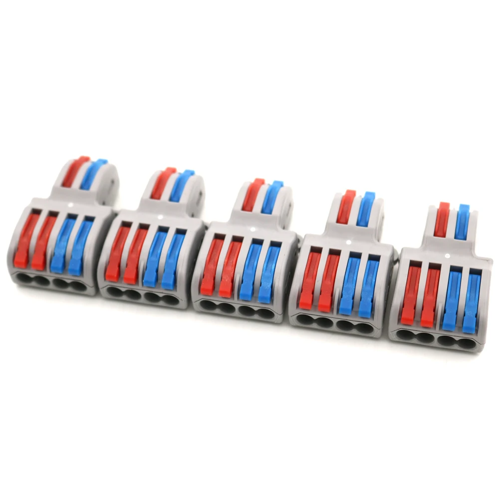 5 шт. SPL42 SPL62 Мини Быстрый Соединитель проводов Универсальный проводка кабеля