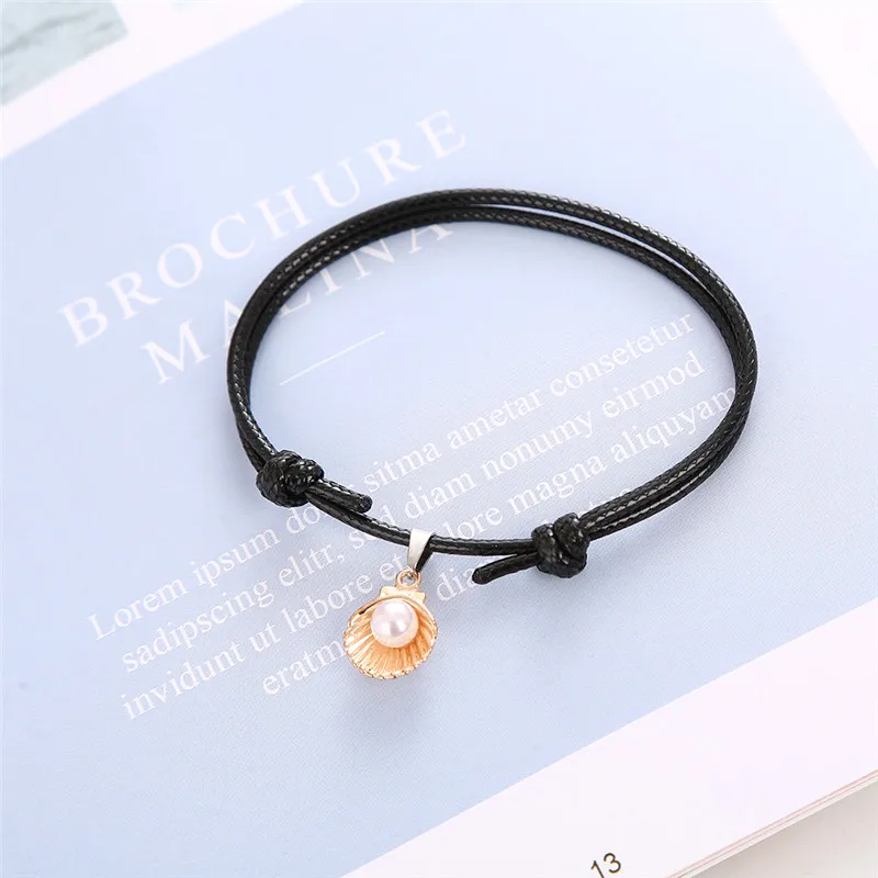 5 шт./компл. браслеты для женщин новинка 2019 модный браслет с жемчужинами ручной