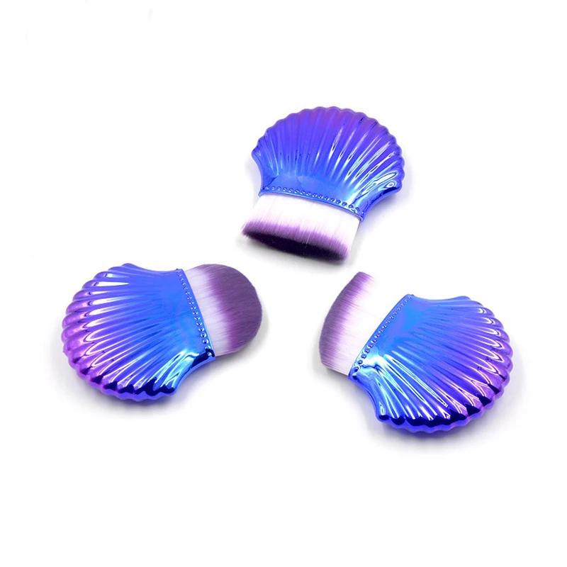 1 шт. силовая кисть в форме ракушки для основы макияжа Косметическая косметика