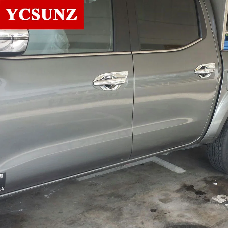 2014-2019 для Nissan Navara 2019 Np300 аксессуары внутренняя вставка дверной ручки frontier