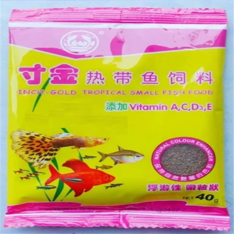 Горячая Распродажа 2020 40 г/пакет посылка кормления Еда тропический корм для рыб