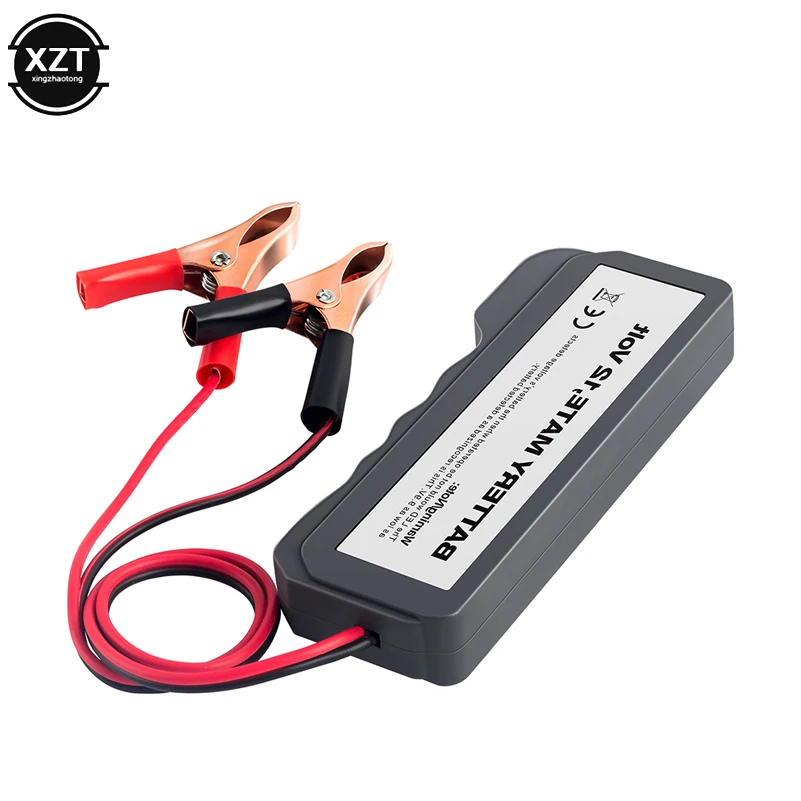 

Car Battery Tester LCD Digital Tester Car System Analyzer Generator Startup Inspection Instrument Clip Latest 12V