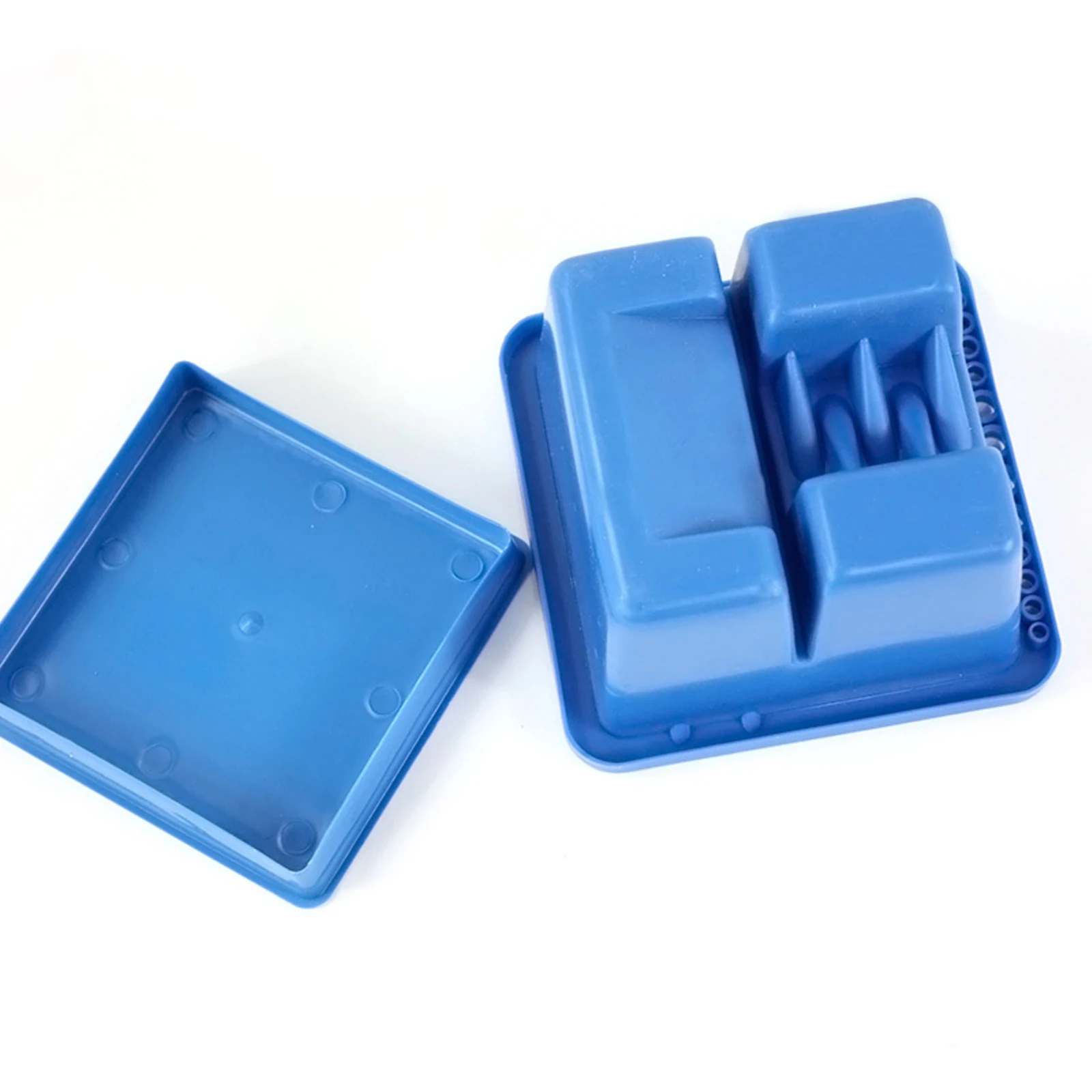 

Artist Brush Paint Basin Multifunctional Brush Tub With Brush Holder For Drawing Artist Brush 16*16*9cm Office Multifunction