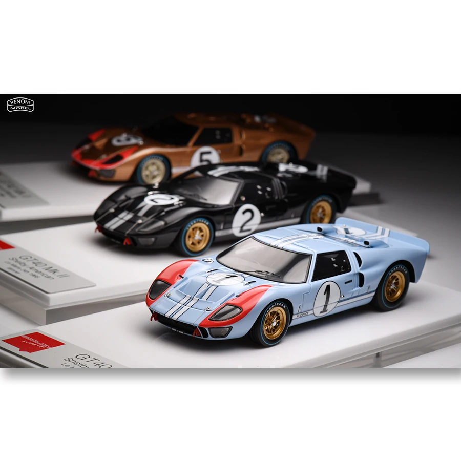 

MAKE UP makeup 1/43 FORD GT40 MKII Le Mans Racing Speed King model car