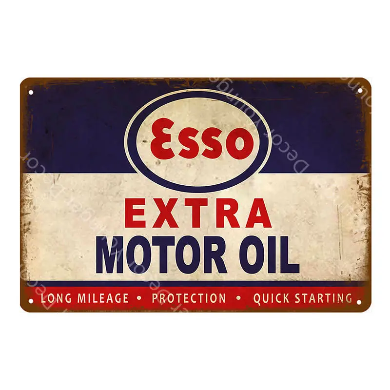 YD6633AI Vintage Alba Lube Motor Oil Metal Signs Power Lube Gasoline Garage Decor Ampol NGK Spark Plugs Art Poster Wall Plaque YI-142 - Цвет: YD6633AI