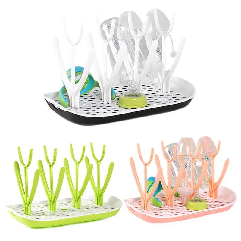 Стеллаж для сушки детских стаканчиков держатель детской бутылочки переносные