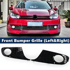 Противотуманные фары на передний бампер, решетки для противотуманных фар, сетчатая структура в виде сот для Golf 6 VI MK6 2009-2013 5K0853665 5K0853666, 1 пара