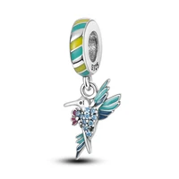 plata charms of ley silver color peak bird beads fit original pandora bracelet for women jewelry