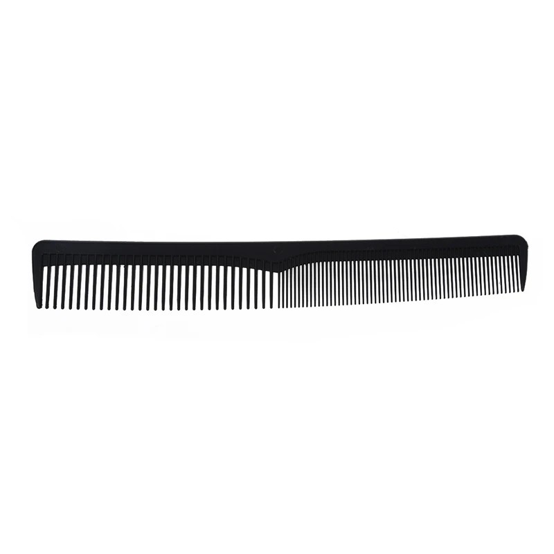 

Carbon fiber barber comb in high gloss 18,2x3cm Black