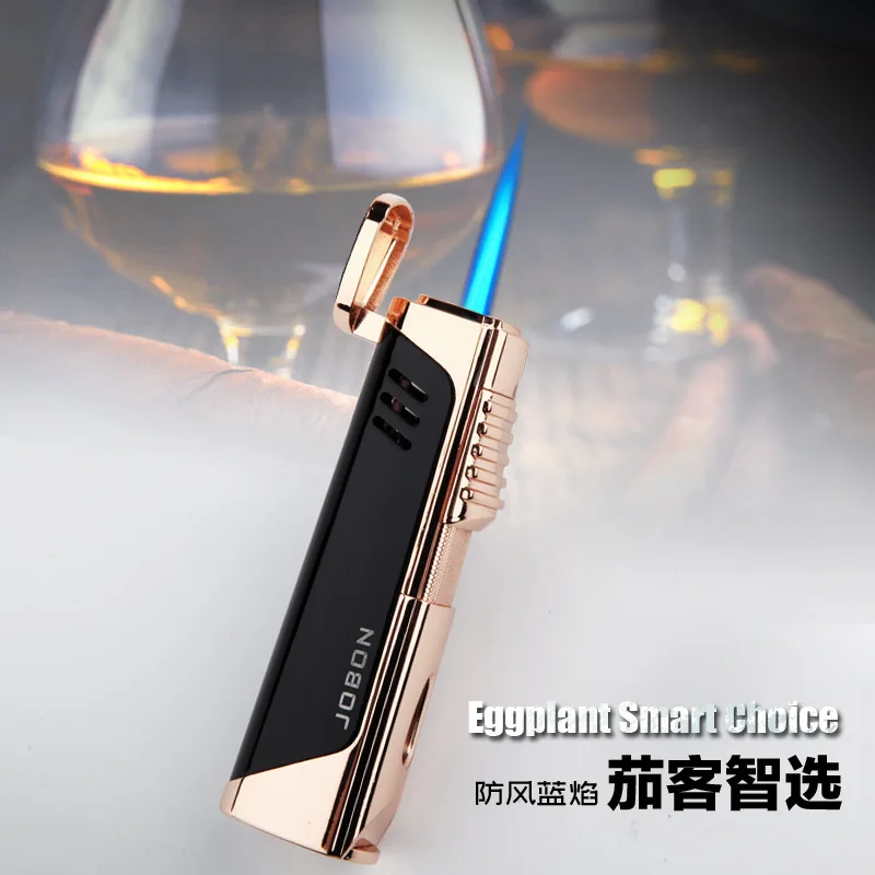 Jobon металлическая Тройная Зажигалка для газовых окон 1 и 3 Jet Gas Cigar Three Turbo