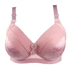Бюстгальтер женский с чашками пуш-ап, тонкая чашка без косточек, пикантное удобное нижнее белье, большие размеры