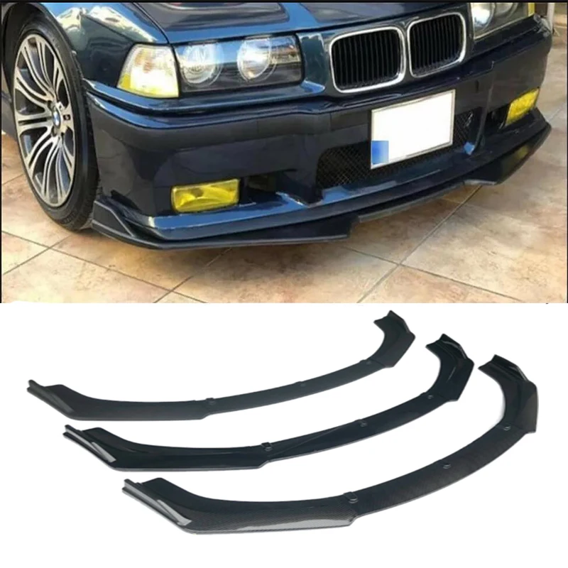 Спойлер для переднего бампера BMW E36 M3 3 шт. спойлер серии 1990-2000 сплиттер |