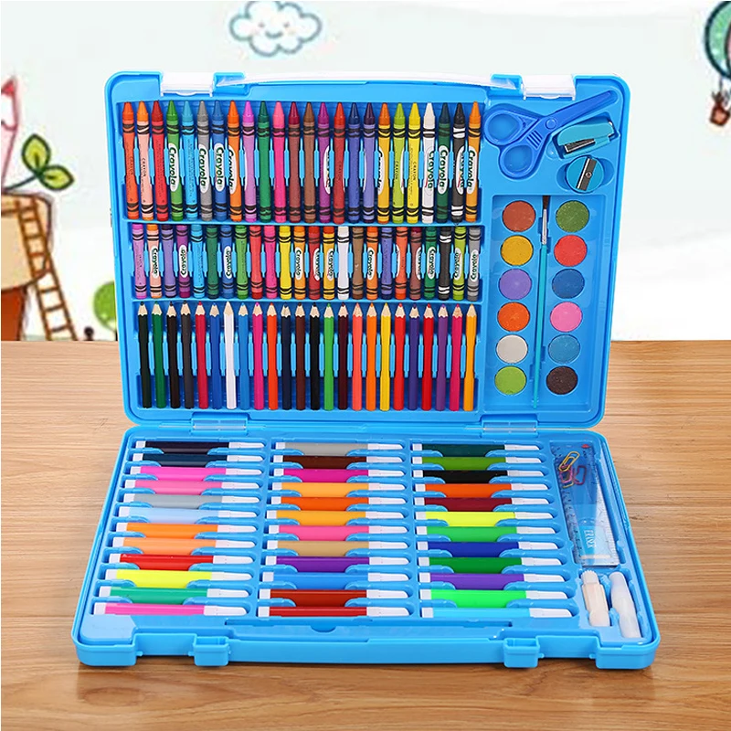 Набор канцелярских принадлежностей для студентов 150 шт. акварельная ручка