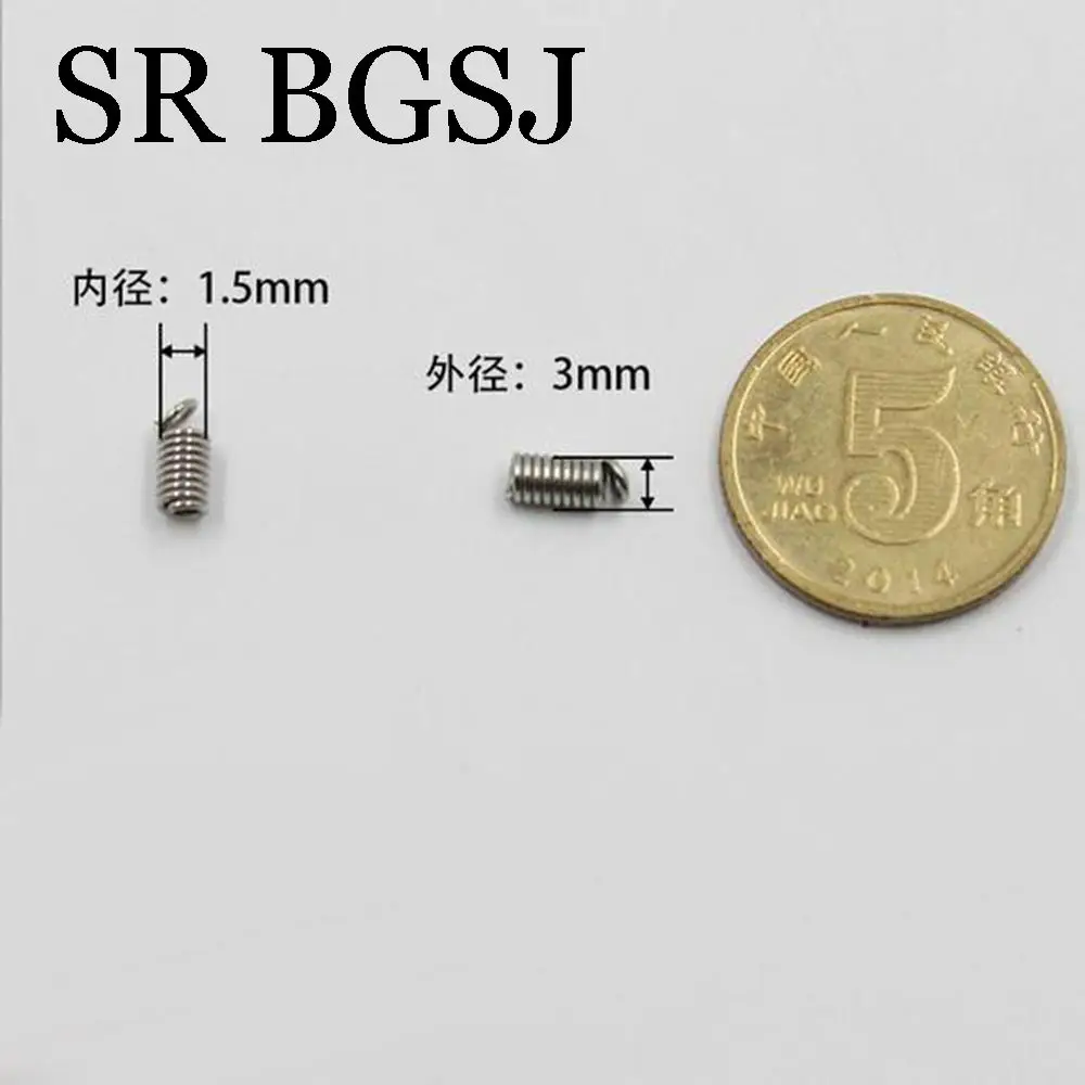 

Free Shipping 2000 Pcs Jewelry Making Accessories DIY Head Clip Leather Cord Crimp End Caps Jewelry Repair Findings