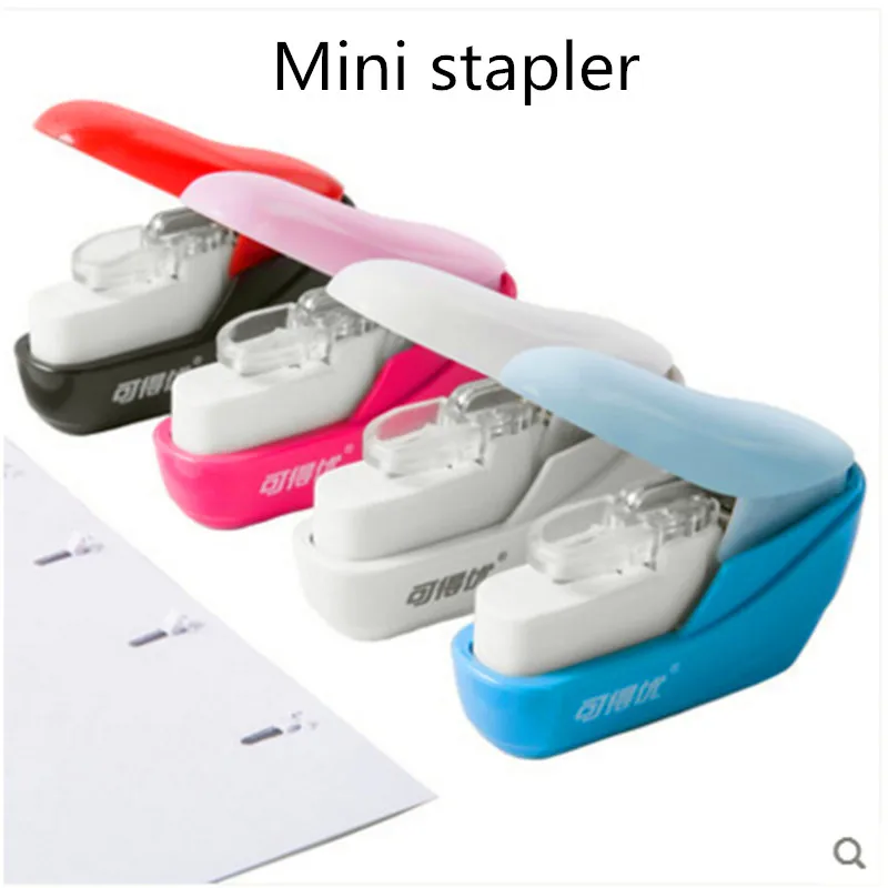 Без гвоздей без скоб машина для скрепления Мини Милая книга степлер степлера
