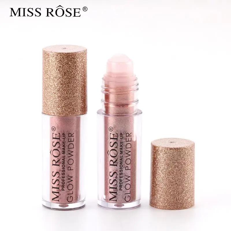MISS ROSE 16 цветов металлические блестящие тени для век водостойкие жидкая подводка