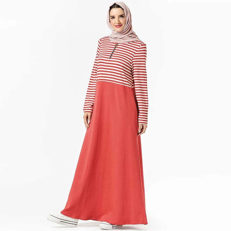 Новейшее мусульманское платье в дубайском стиле элегантный свитер юбка