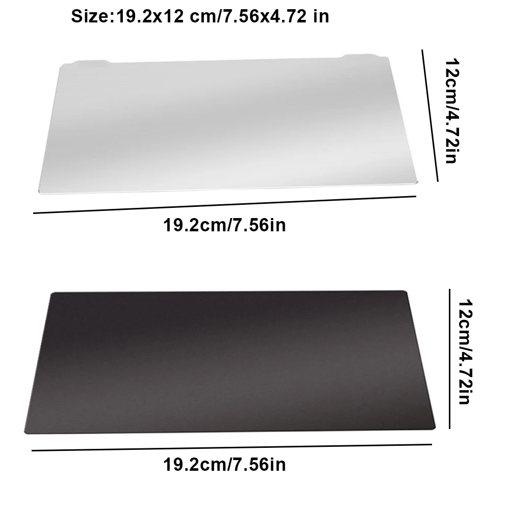 

2PCS SLA Print Spring Steel Plate Sheet 192X120MM Photosensitive Resin Platform 3D Upgraded Platform Set For Resin Printer