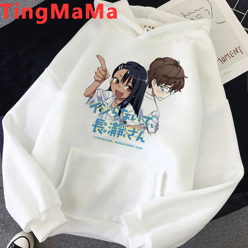 

Nagatoro hoodies men streetwear anime harajuku printed men pullover streetwear 2021