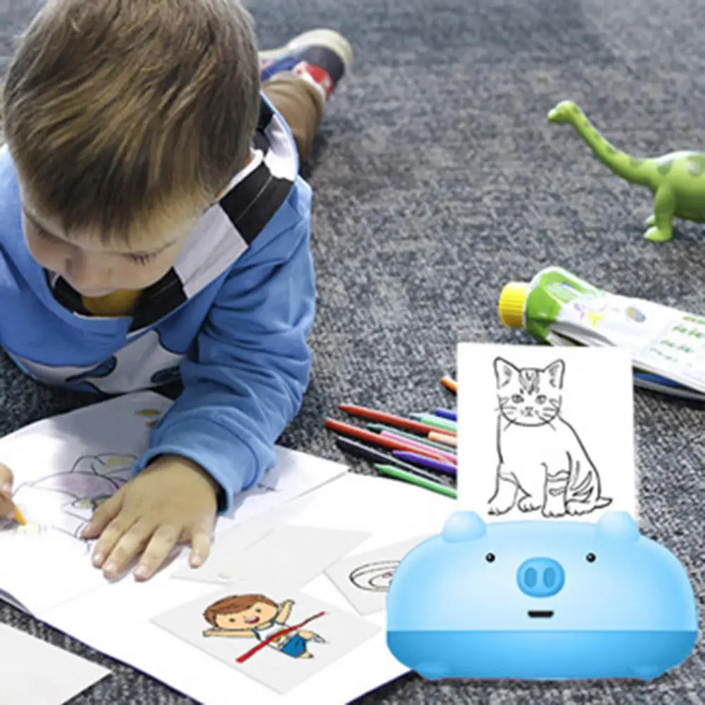 

Piggy Shape Printer Portable Mini Bluetooth Thermal Printing Machine for Photo Labels Memo