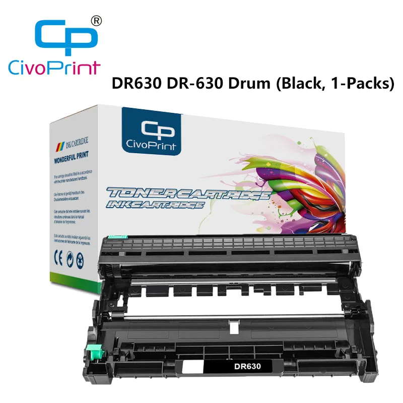 Барабанная установка Civoprint совместимая с 12000 страницами замена для Brother DR630 DR 630