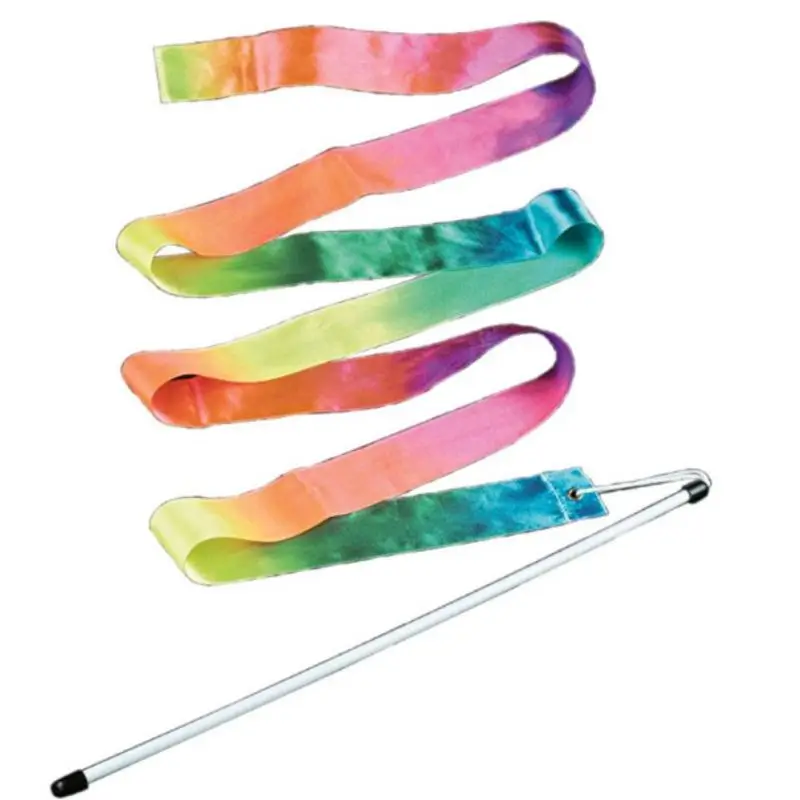 Разноцветные ленты для танцев ритмической гимнастики 4 м 2020 | Спорт и развлечения