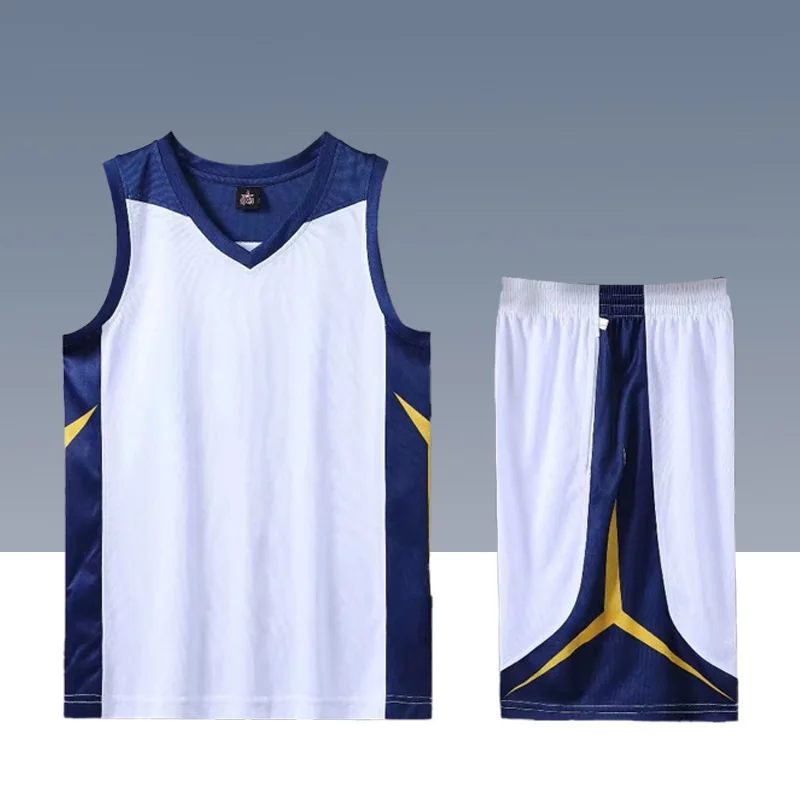 Набор мужских баскетбольных трикотажных изделий униформа для баскетбола