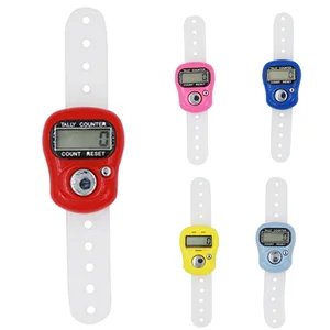 1pcs Portable Electronic Digital Counter Mini LCD Hand Held Finger Tally Counter Stitch Marker Plast in USA (United States)