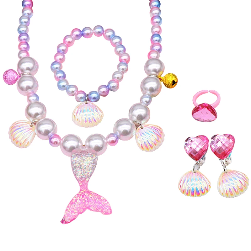 Детский костюм Русалочки купальный бикини с хвостом русалки для девочек косплея