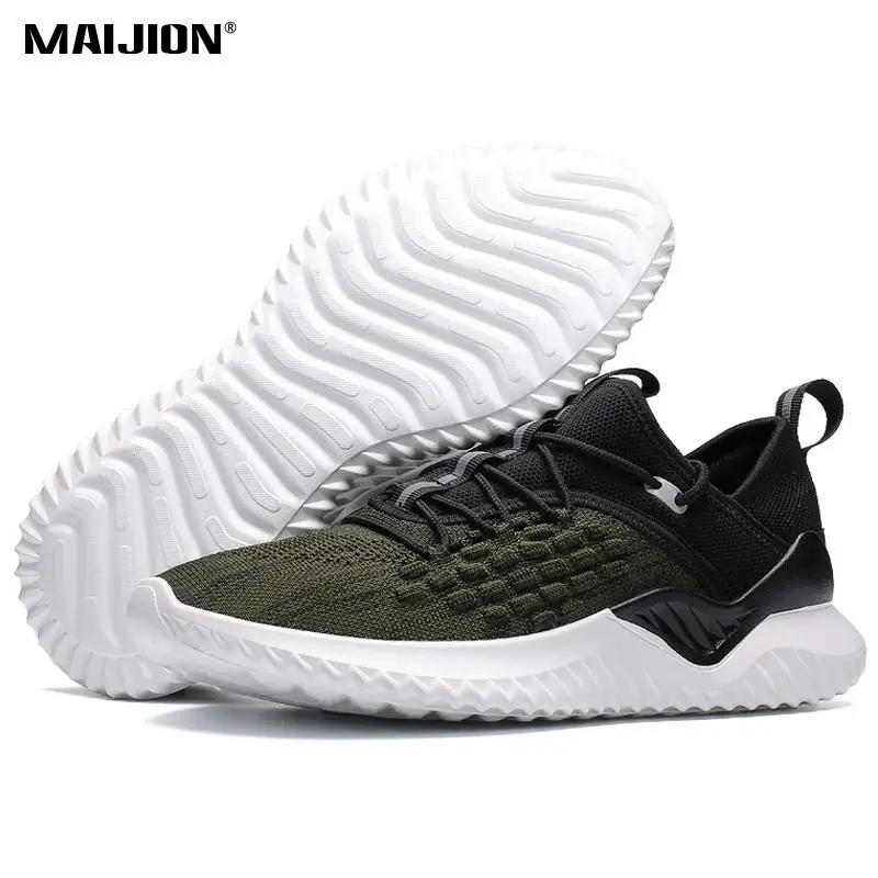 Сетчатые слипоны для бега Простые повседневные кроссовки Мужские легкие