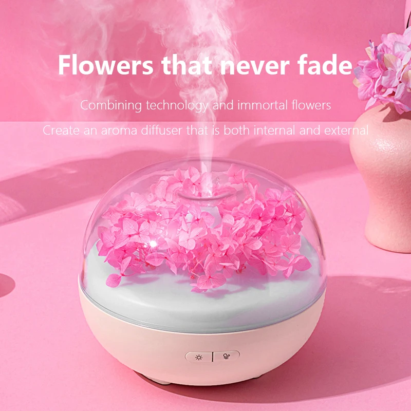 

Fresh Flower Aromatherapy Air Humidifier Diffuser for Home Dampener Aroma Oil Essences Oils for Home Humidifier Aroma Diffuser