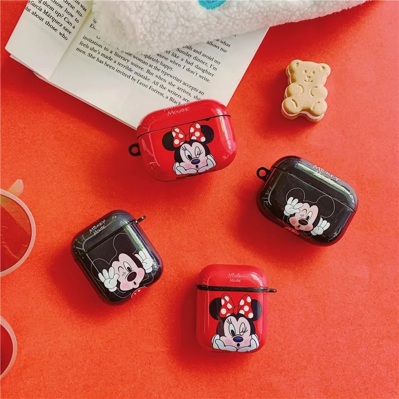 

Disney Mickey Minnie pattern for AirPods1/2 Pro Bluetooth headset soft cover
