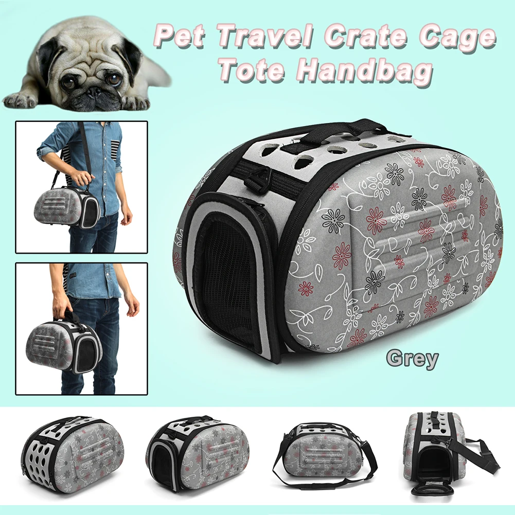 Портативная Складная Сумка-переноска из ЭВА для домашних животных собак и щенков